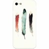 Husa silicon pentru Apple Iphone 6 Plus, Three Feathers