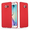 Husa Silicon Samsung Galaxy S6 Edge, MyStyle Perfect Fit, Protectie Soc, Praf, Zgarieturi, Rosu