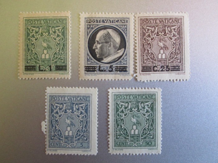 VATICAN SERIE MH=91