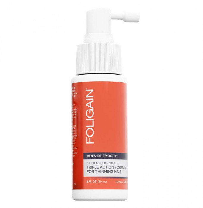 Solutie pentru Cresterea Parului, Foligain, Trioxidil 10%, Pulverizator Inclus, 60ml