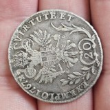 20 Kreuzer argint 1767 E H-G , monetaria Alba Iulia
