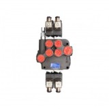 Distribuitor hidraulic P80 electromagnetic cu 2 cai, 12V Breckner Germany