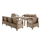 Cumpara ieftin Set de mobilier de grădină Corfu Love Max Duo cu masă Melody