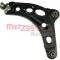 Bascula / Brat suspensie roata NISSAN PRIMASTAR bus (X83) (2001 - 2016) METZGER 58002901