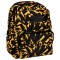 Ghiozdan Derform, colectia Action, galben cu modele, 36x27x16cm, PLB6F42