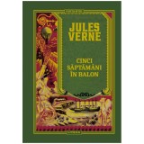 Cinci saptamani in balon, Jules Verne, Litera