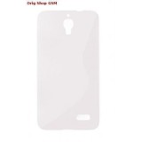 Husa Silicon S-Line Albă Sony Xperia Z3 Compact/Mini - Protectie Premium