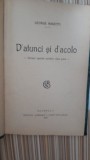 D&#039;atunci și d&#039;acolo, versurim usurele scrise in clipe grele - George Ranetti