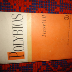 Polybios - Istorii volumul 2 an1988,606pagini
