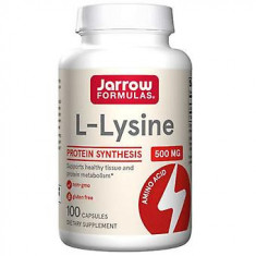 Supliment alimentar L-Lysine 500mg 100cps