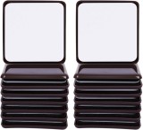 Set de 16 glisoare pentru mobilier Ezprotekt, EVA/pasla/plastic, maro, 64 mm