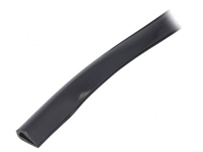 Ecran PVC Negru 13mm x 10m foto