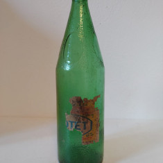 Sticla veche Otet anul 1987, 1 litru, perioada comunista, colectie