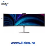 Monitor curbat Philips 48.8" VA 4ms 49B2U6900CH DQHD Webcam USB-C HDR