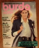 Burda Revista moda vintage cu tipare februarie 1988