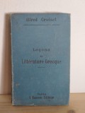 Alfred Croiset - Lecons de Literature Grecque