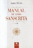 Manual de limba sanscrita, Volumul al III-lea foto