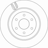 TRW DF6967 Disc frana
