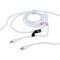 Cablu USB 2.0 USB-C VENTION 1,5m alb nichelat x2