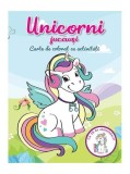 Unicorni jucăuși. Carte de colorat cu activități - Paperback - *** - Flamingo