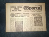 ZIARUL SPORTUL 7 NOIEMBRIE 1984 CUPE EUROPENE
