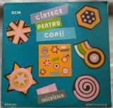 DISC LP RCM: DAN VOICULESCU - CINTECE / CANTECE PENTRU COPII (ST-EXE 03058/1987)