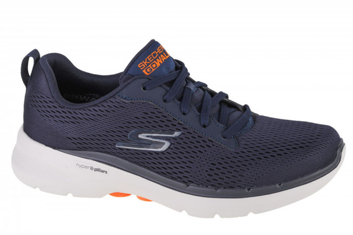 Pantofi pentru adidași Skechers Go Walk 6 Avalo 216209-NVY albastru marin