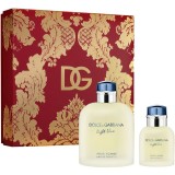 Dolce&amp;Gabbana Light Blue Pour Homme EDT set cadou pentru bărbați