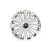 Set 4 capace roti Cu Inel Cromat Trend R15 Compatibil Cu Toyota, Autohelix MSA