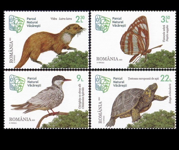 2023 - Parcul National Văcărești, fauna, serie neuzata
