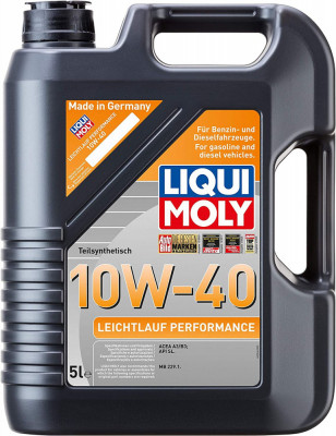 Ulei Motor Liqui Moly Leichtlauf Performance 10W-40 5L 2536 foto