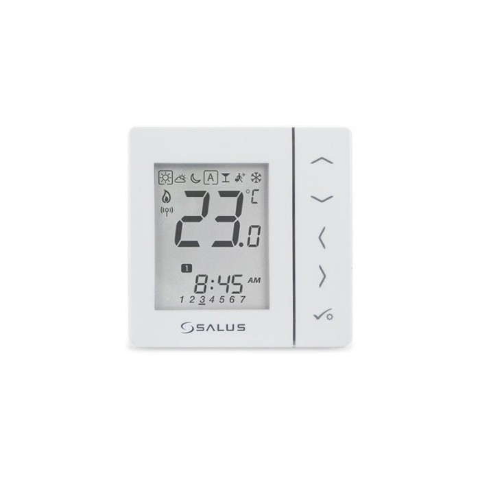TERMOSTAT WIRELESS DIGITAL SALUS VS20WRF ALB PROGRAMABIL SALUS IT600