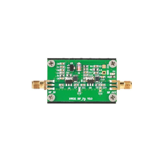 Amplificator RF 2, 700MHz 3W, HF VHF UHF FM Transmitter Radio, amplificare 35dB, alimentare 12, 15V