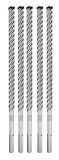 Bosch Set 5 burghie SDS Max-8X, 25x400x520mm ProAdvanced PowerfulTools