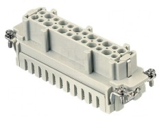 Conector HDC inserturi contact mamă Han ES PIN 24 PE