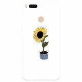 Husa silicon pentru Xiaomi Mi A1, Sun Flower