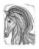 Cumpara ieftin Sticker decorativ Cal, Gri, 70 cm, 11272ST, Oem