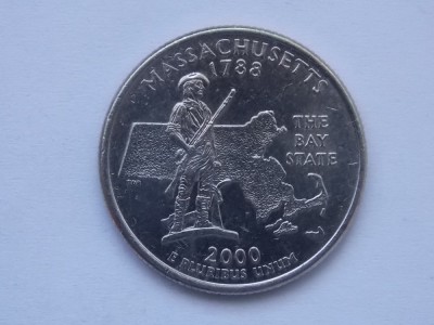 QUARTER DOLLAR 2000 USA-COMEMORATIVA- foto