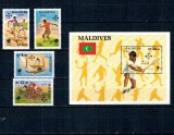 Maldives 1988 - Jocurile Olimpice, sport, serie neuzata