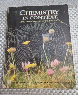 Chemestry in context appling chemestry to society A. Truman Schwartz foto