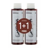 Pachet Sampon Almond &amp; Lineseed, 2x250ml, Korres