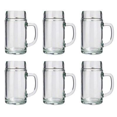 Bierglas, Bierkrug, Ma&amp;szlig;krug, Bierseidel 6er Set Biergl&amp;auml;ser, Styria - 1 Liter foto