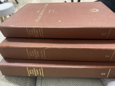 Micul atlas lingvistic roman. Serie noua vol. 1+2+3, 1956, 1967 sub directia Acad. EMIL PETROVICI foto
