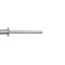 Nituri pop cu cap bombat, 4x14 mm, 500 bucati, TopStrong, 511114