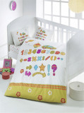 Lenjerie de pat pentru copii, Abak&uuml;s, Victoria, Bumbac Ranforce