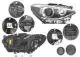 Far Bmw Seria 1 (F20), 08.2011-06.2015, fata, Dreapta, bi-xenon; cu LED daytime running light; D1S+LED+PY21W; electric; fara unitate control; fara ba, Depo