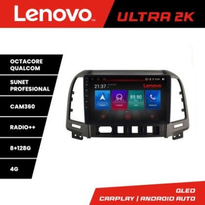 Navigatie HHyundai Santa Fe 2006-2012 M-008 Octa Core Android Radio Bluetooth GPS WIFI/4G DSP 2K 8+128GB 360 Tos CarStore Technology foto