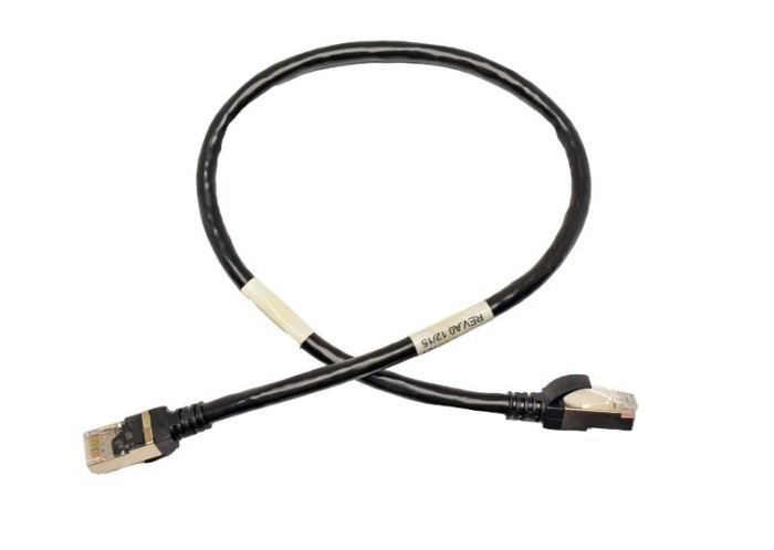Cablu de patch NetApp CAT-6 FTP 112-00194 Negru RJ45 0.5m