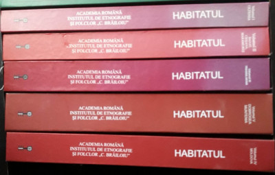 Habitatul-5 volume-Academia Romana foto