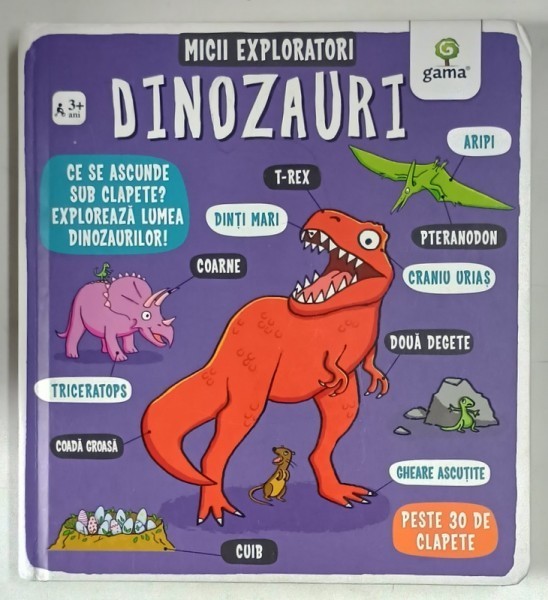 MICII EXPLORATORI , DINOZAURI , 2017 *MICI DEFECTE